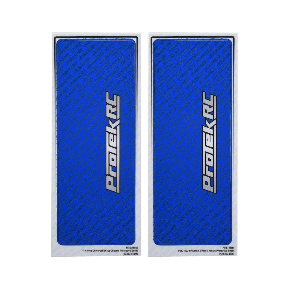Caloosa Trains And Hobbies ProTek RC Parts & Accessories PTK-1102-BLU, ProTek RC Universal Chassis Protective Sheet (Blue) (2)