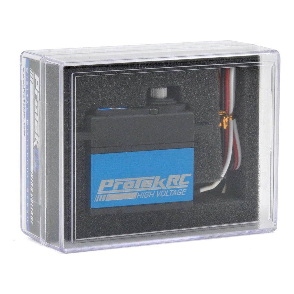 Caloosa Trains And Hobbies ProTek RC Parts & Accessories PTK-130T, ProTek RC 130T Standard Digital "High Torque" Metal Gear Servo (High Voltage)