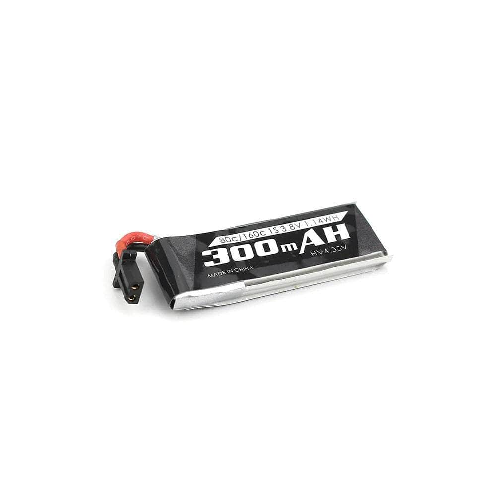 EMAX Battery Emax Nanohawk 3.8V 1S 300mAh 60C LiHV Whoop/Micro Battery w/ Cabled GNB27