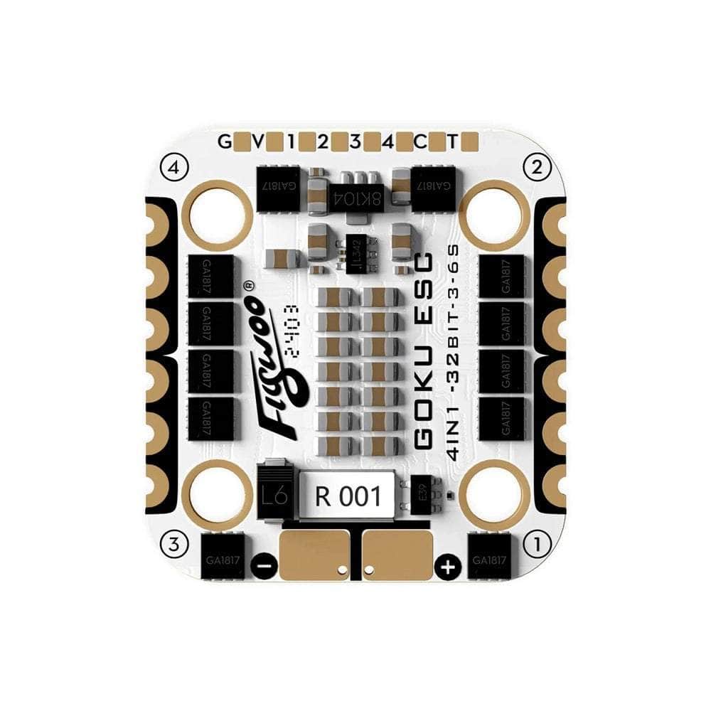 FLYWOO ESC Flywoo GOKU G45M 45A 3-6S AM32 4-in-1 ESC - 20x20
