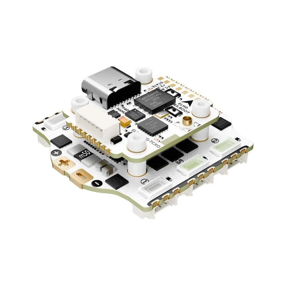 FLYWOO Stack Flywoo GOKU HEX V3 HD Stack - F4 FC + 20A 2-4S 6-in-1 BLHeli_S ESC w/ LED + ELRS 2.4GHz - 16x16
