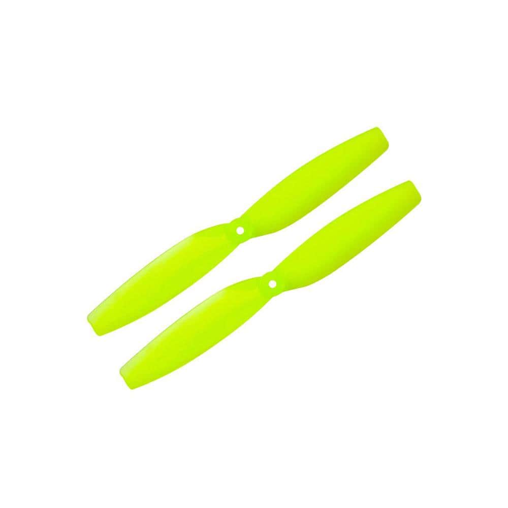 GEMFAN Prop Yellow Gemfan 65mm Bi-Blade 2.5" Prop 8 Pack (1.5mm Shaft) - Choose Your Color