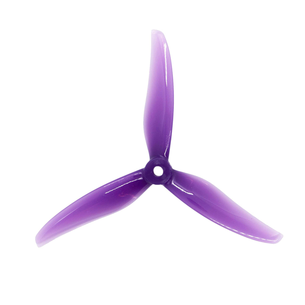 GEMFAN Prop Purple Gemfan Freestyle 5226 Durable Tri-Blade 5.2" Prop 4 Pack - Choose Your Color