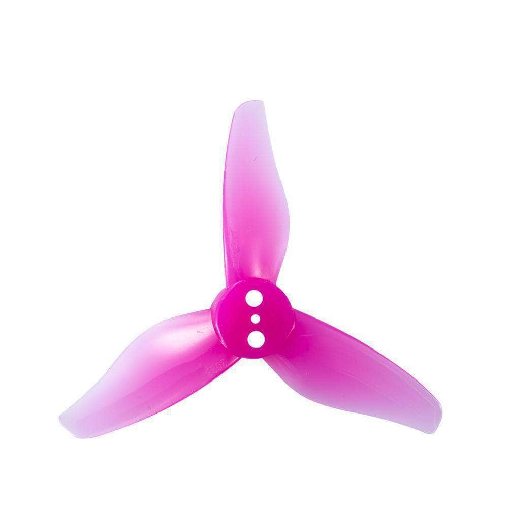 GEMFAN Prop Pink Gemfan Hurricane 2023 Tri-Blade 2" Prop 8 Pack (1.5mm) - Choose Your Color
