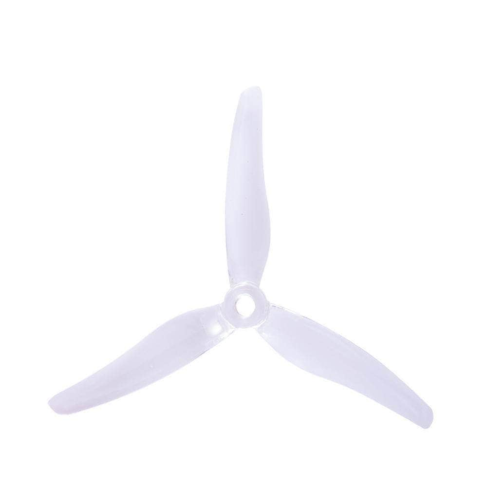 GEMFAN Prop Clear Gemfan Hurricane 51433 Durable Tri-Blade 5" Prop 4 Pack - Choose Your Color