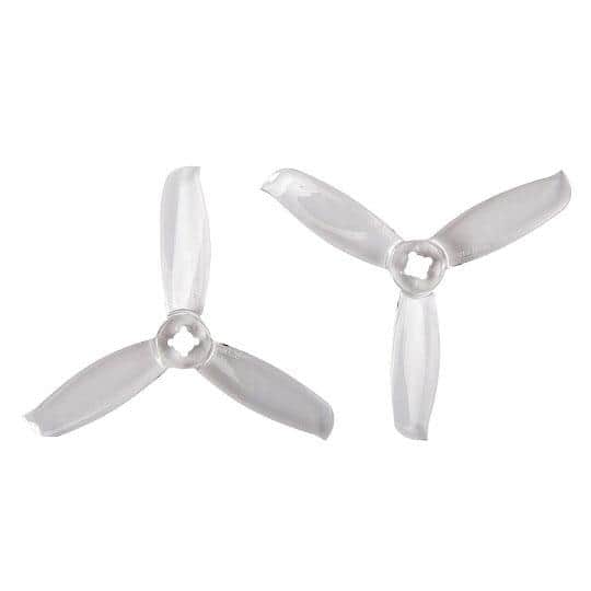 GEMFAN Prop Clear Gemfan WinDancer 3028 Tri-Blade 3" Prop 4 Pack (5mm/1.5mm Mounting) - Choose Your Color