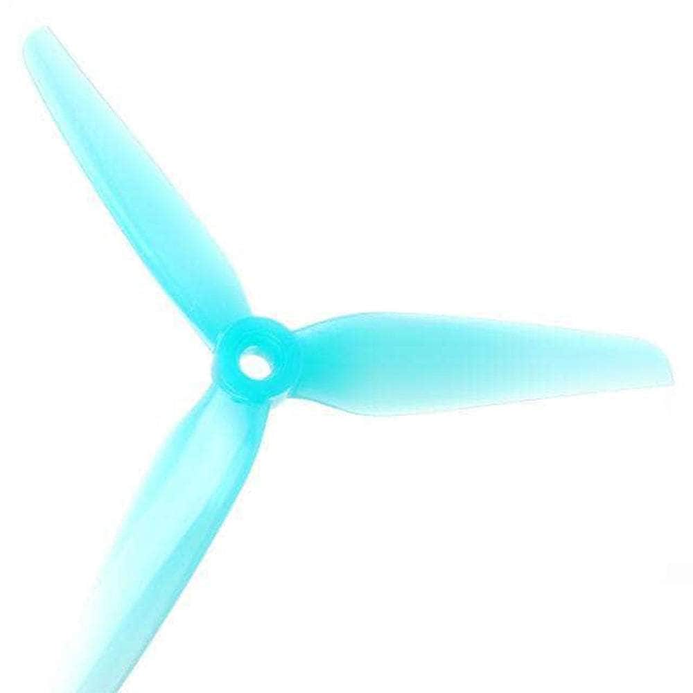 HQPROP Prop Blue HQ Prop R38 HeadsUp Racing 5.1x3.8x3 Tri-Blade 5" Prop 4 Pack - Choose Your Color