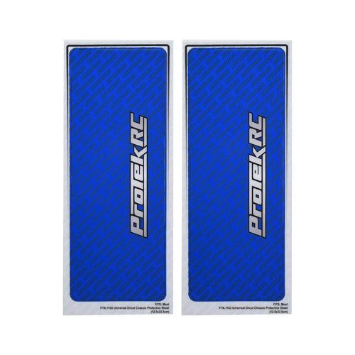 Caloosa Trains And Hobbies ProTek RC Parts & Accessories PTK-1102-BLU, ProTek RC Universal Chassis Protective Sheet (Blue) (2)