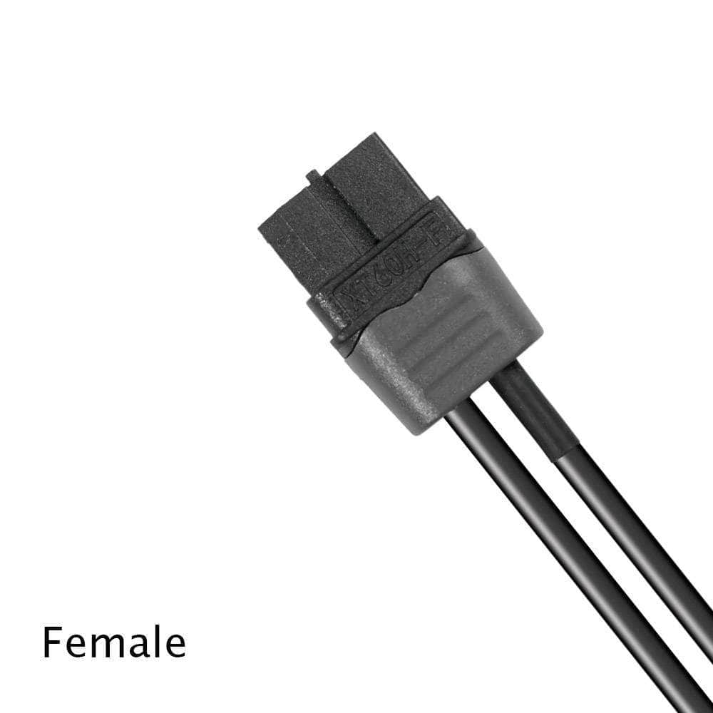 FLYWOO Hardware Flywoo XT60H 14AWG Black Pigtail (2pcs) - Male/Female