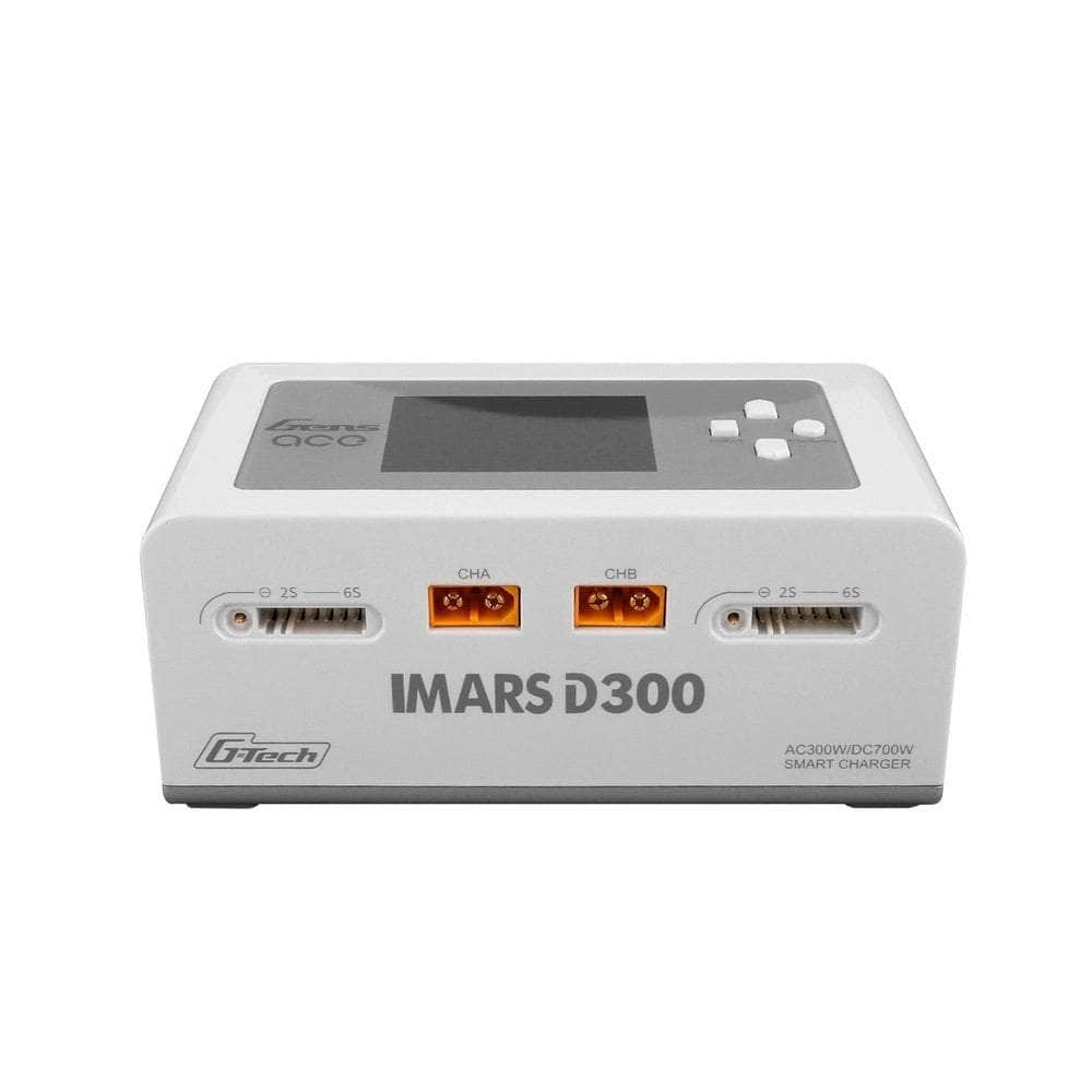 Gens Ace Charger Gens Ace iMars D300 G-Tech AC/DC 300W/700W 1-6S 16A LiPo Charger - White - XT60
