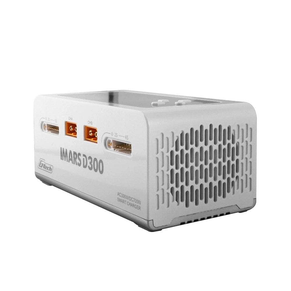 Gens Ace Charger Gens Ace iMars D300 G-Tech AC/DC 300W/700W 1-6S 16A LiPo Charger - White - XT60