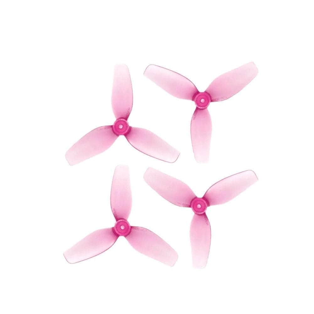 HQPROP Prop Pink HQProp 31mm Ultralight 3-Blade Propeller (Set of 4) - 1mm Shaft