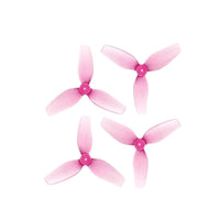 HQPROP Prop Pink HQProp 31mm Ultralight 3-Blade Propeller (Set of 4) - 1mm Shaft