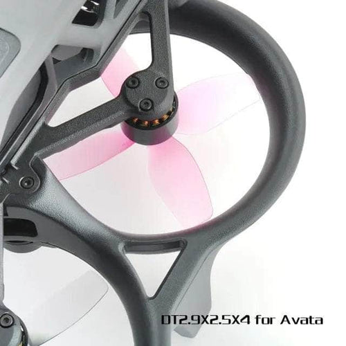 HQPROP Prop HQ Prop DT2.9x2.5x4 Quad-Blade 2.9" Prop 4 Pack for the DJI Avata - Choose Your Color