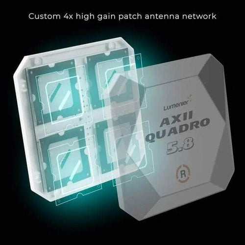 LUMENIER Antenna Lumenier AXII Quadro Patch 5.8GHz SMA Antenna - Choose Your Polarization