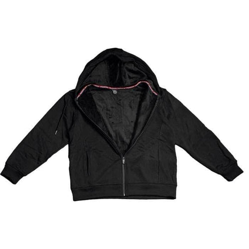 VICTOPE swag Lumenier Zippered Hoodie - Black