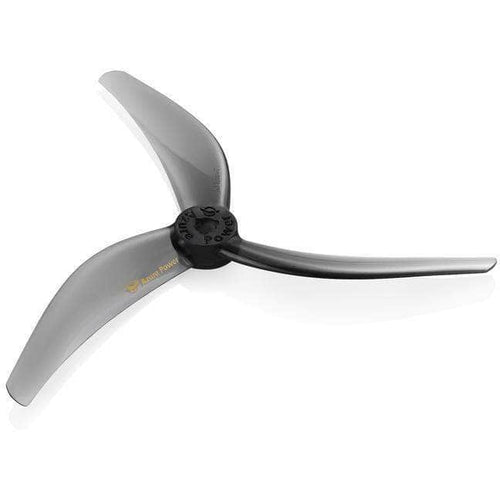 AZURE Prop Iron Grey Azure Power Johnny Freestyle 4.8x3.8x3 POPO Compatible Tri-Blade 5" Prop 4 Pack - Choose Your Color