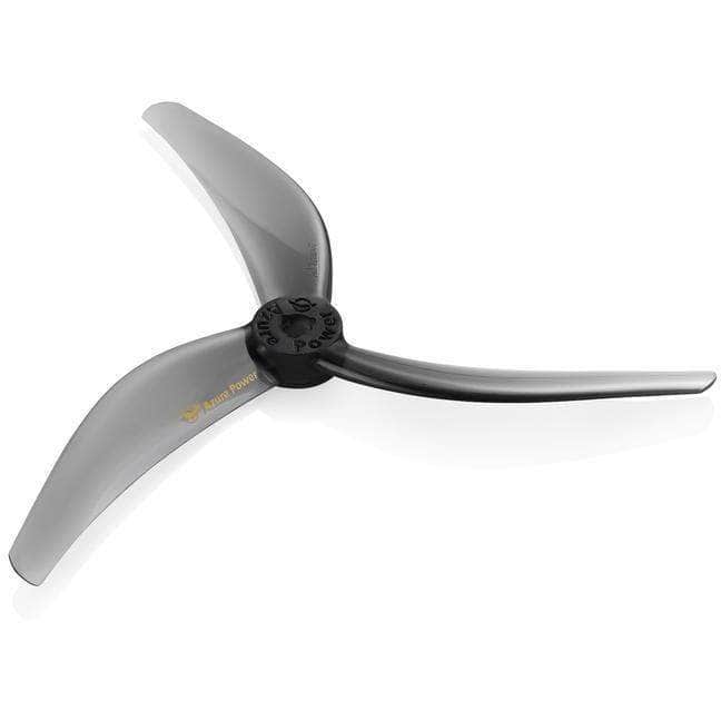 AZURE Prop Iron Grey Azure Power Johnny Freestyle 4.8x3.8x3 POPO Compatible Tri-Blade 5" Prop 4 Pack - Choose Your Color