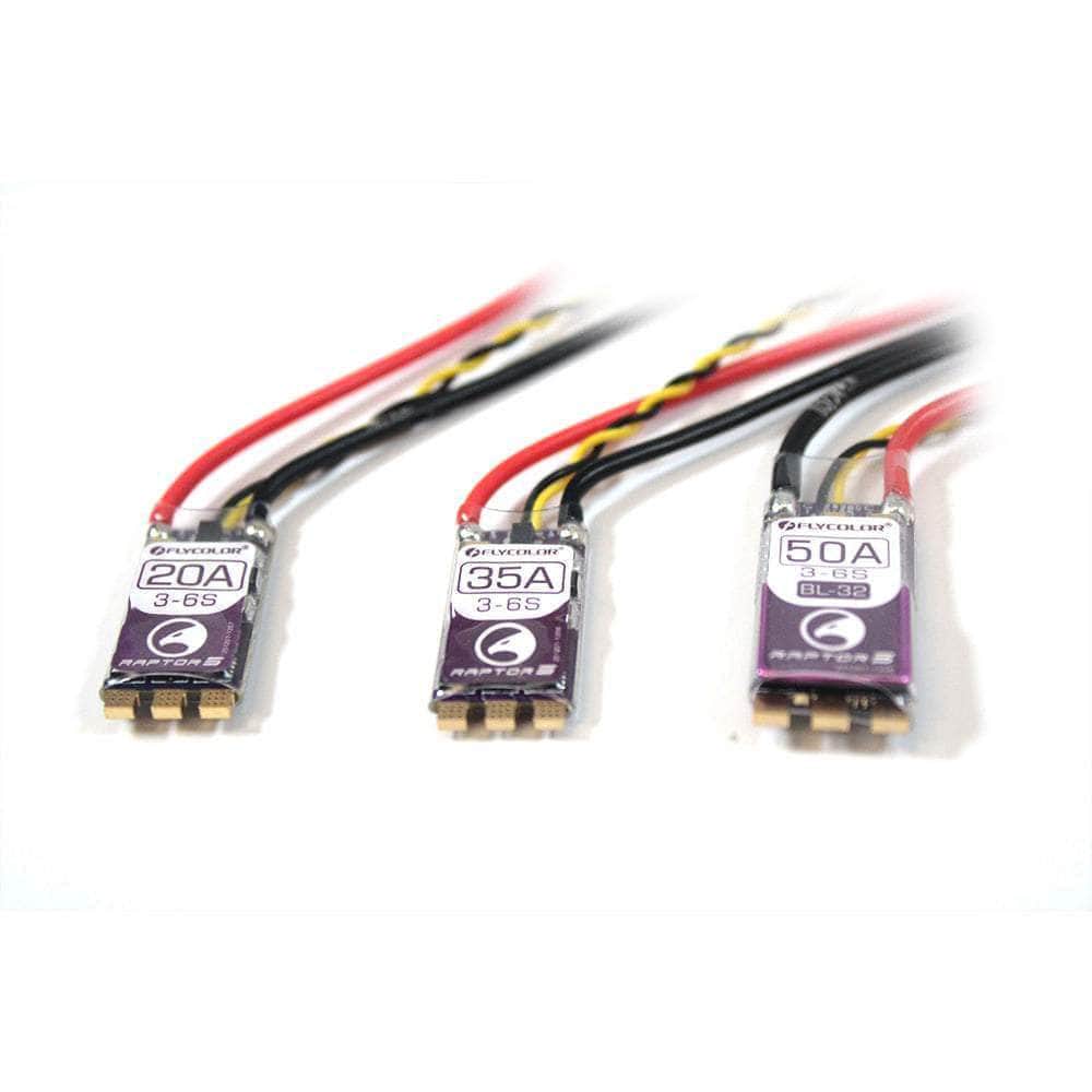 Flycolor ESC Flycolor Raptor5 32Bit 3-6S 25A or 35A Individual ESC - Choose Version