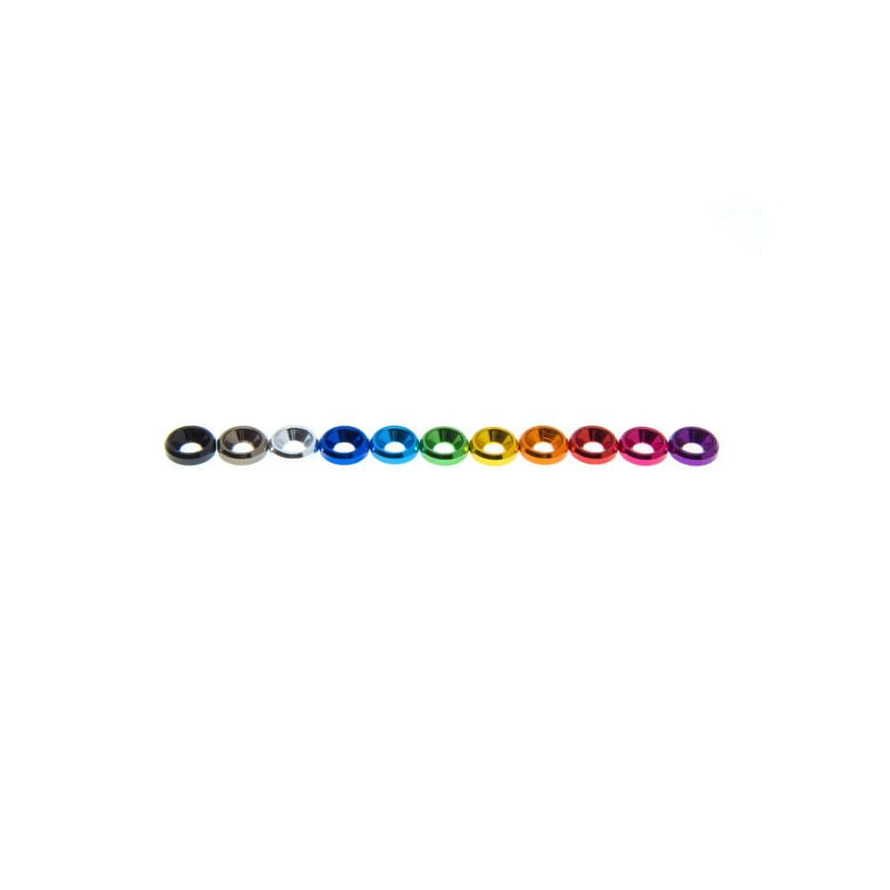 FPVELITE Hardware M2 Countersunk Washer (10PCS) - Choose Your Color