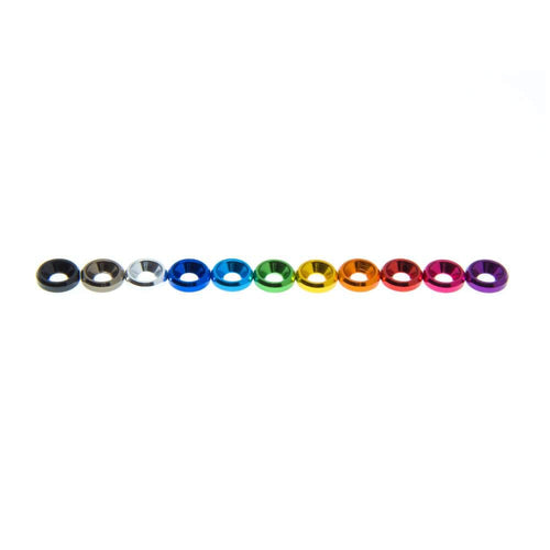 FPVELITE Hardware M3 Countersunk Washer (10PCS) - Choose Your Color