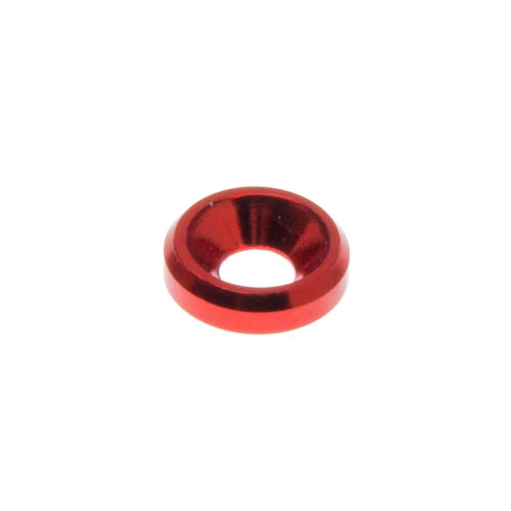 FPVELITE Hardware Red M3 Countersunk Washer (10PCS) - Choose Your Color