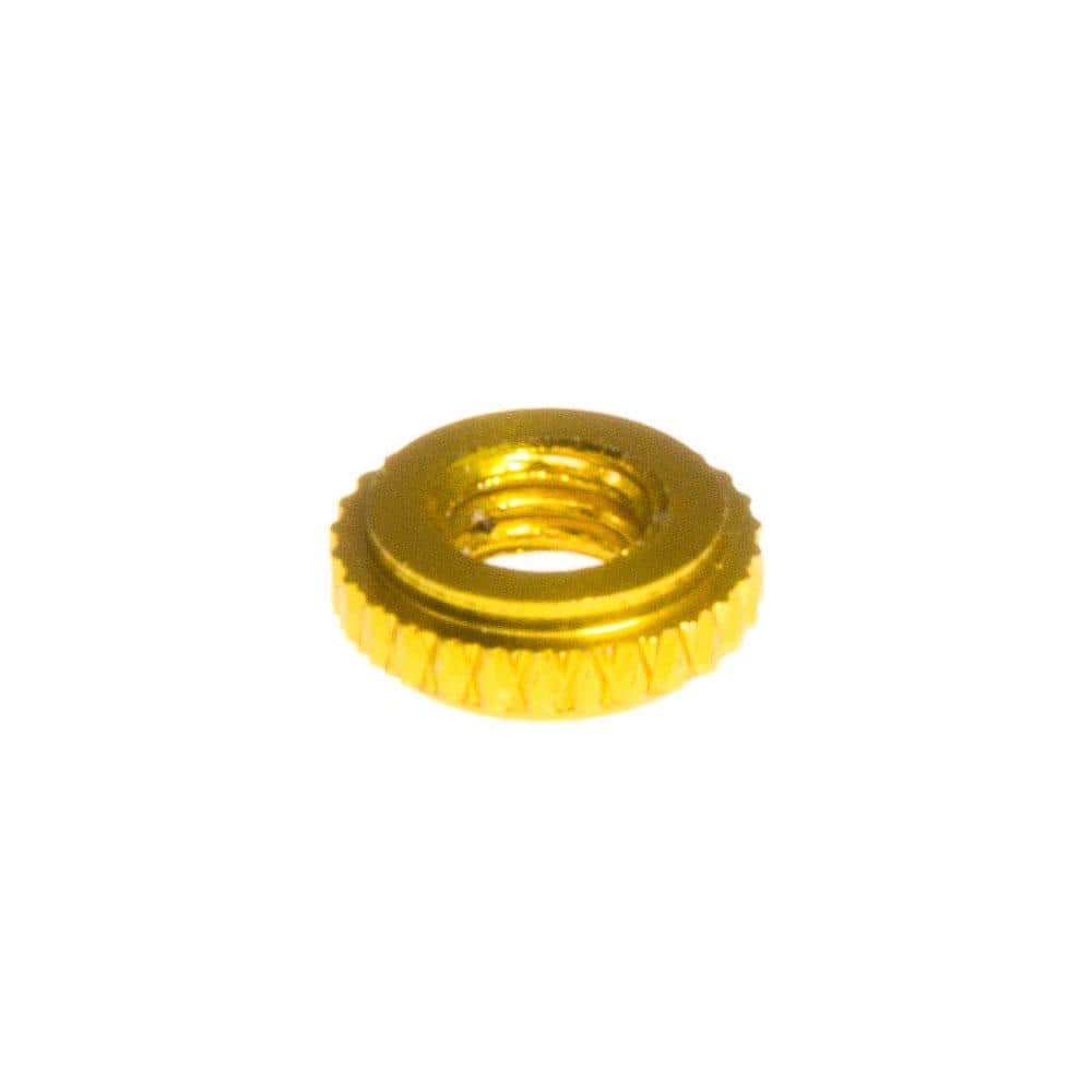 FPVELITE Hardware Gold / 2mm M3 Knurled Standoff w/ Small Step (10PCS) - Choose Your Color & Size