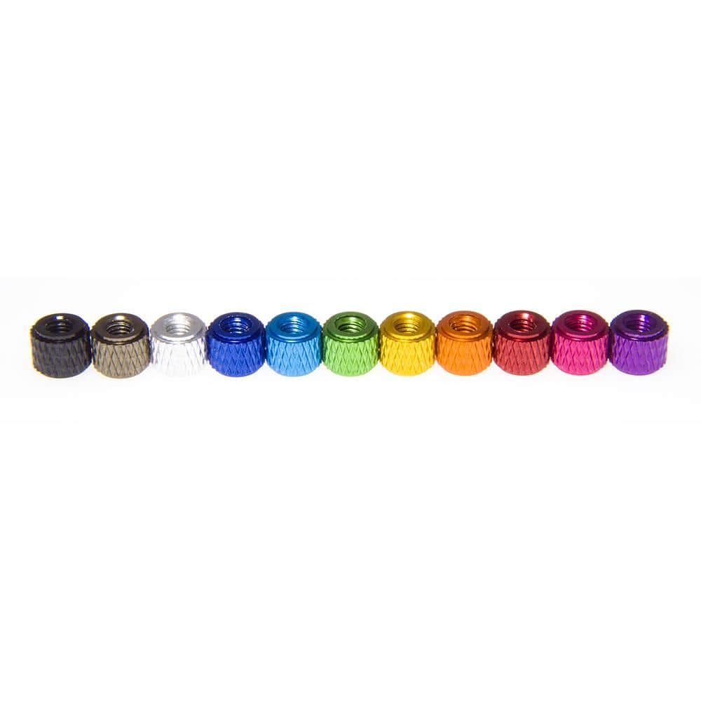 FPVELITE Hardware M3 Knurled Standoff w/ Small Step (10PCS) - Choose Your Color & Size