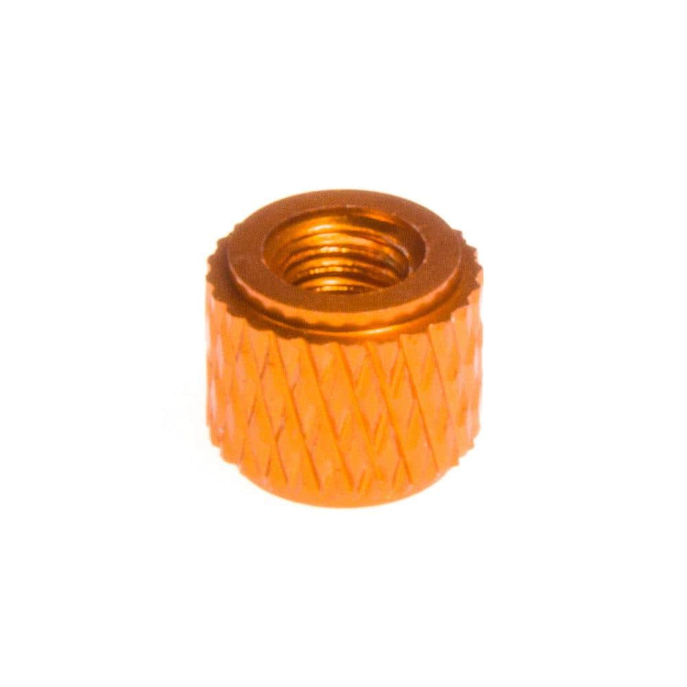 FPVELITE Hardware Orange / 5mm M3 Knurled Standoff w/ Small Step (10PCS) - Choose Your Color & Size