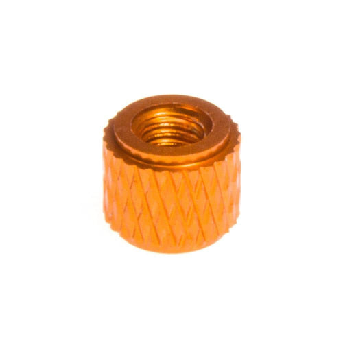FPVELITE Hardware Orange / 5mm M3 Knurled Standoff w/ Small Step (10PCS) - Choose Your Color & Size