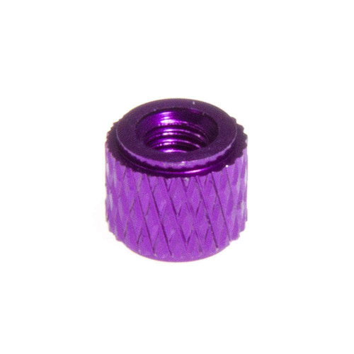 FPVELITE Hardware Purple / 5mm M3 Knurled Standoff w/ Small Step (10PCS) - Choose Your Color & Size