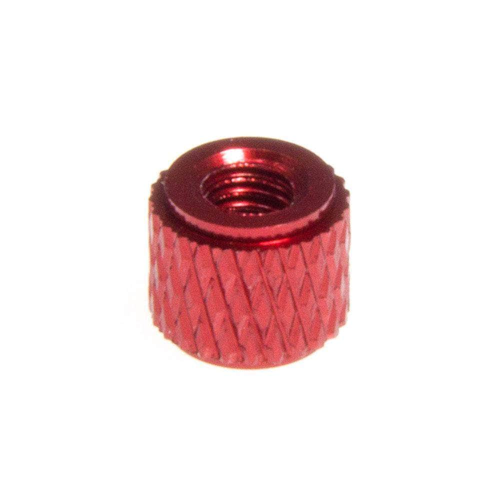 FPVELITE Hardware Red / 5mm M3 Knurled Standoff w/ Small Step (10PCS) - Choose Your Color & Size