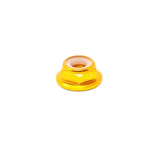 FPVELITE Hardware Gold M5 Low Profile Prop Nut w/ Flange (4PCS) - Choose Your Color