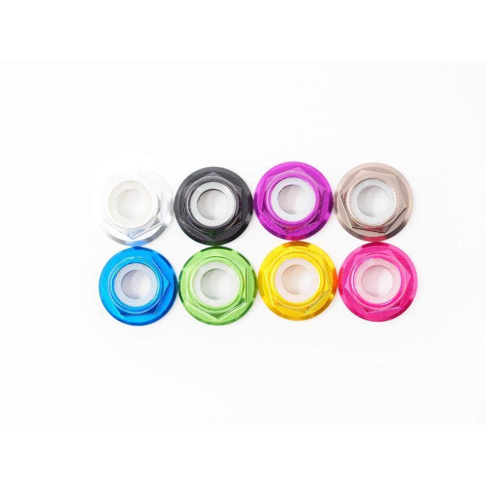 FPVELITE Hardware M5 Low Profile Prop Nut w/ Flange (4PCS) - Choose Your Color