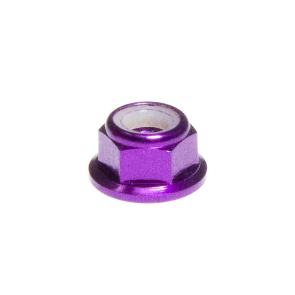 FPVELITE Hardware Purple M5 Prop Nut w/ Flange (4PCS) - Choose Your Color