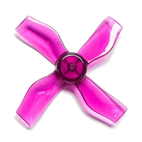 GEMFAN Prop Gemfan 1220-4 Quad-Blade 31mm Micro/Whoop Prop 8 Pack (0.8 mm Shaft) - Choose Your Color