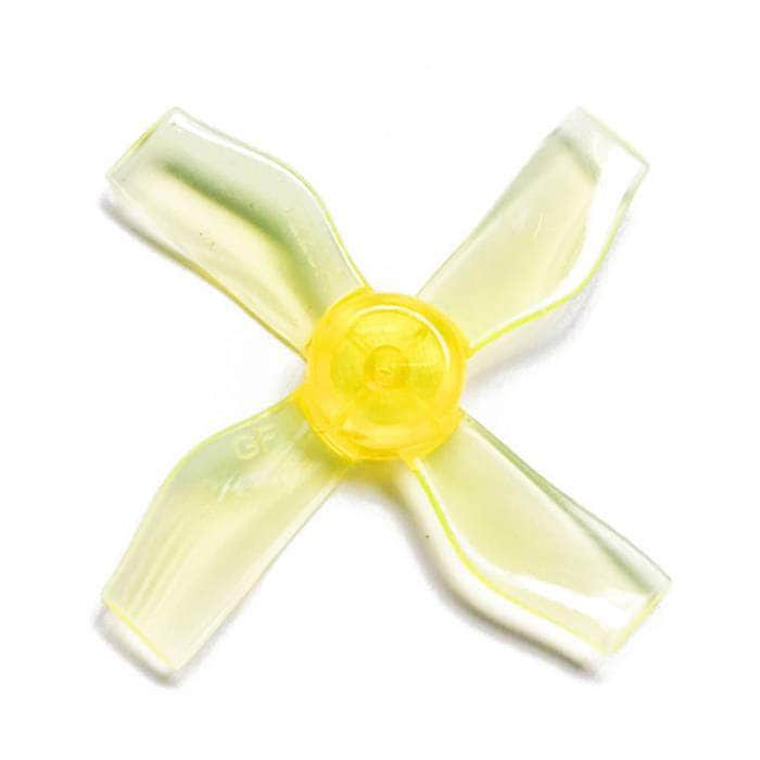 GEMFAN Prop Gemfan 1220-4 Quad-Blade 31mm Micro/Whoop Prop 8 Pack (1mm Shaft) - Choose Your Color