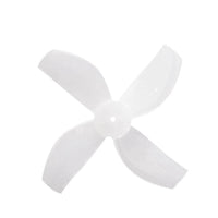 GEMFAN Prop Milk White Gemfan 35mm Durable Quad-Blade Micro/Whoop Prop 8 Pack (1mm Shaft) - Choose Your Color