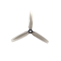GEMFAN Prop Clear Gray Gemfan 513D 5149 Tri-Blade 5" Prop for 3D Flying 4 Pack - Choose Your Color