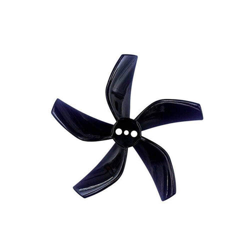 GEMFAN Prop Black Gemfan D51-5 1.5mm T-Mount Penta-Blade 2" Prop 8 Pack - Choose Your Color
