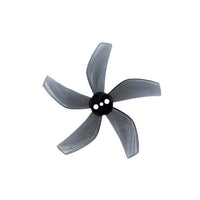GEMFAN Prop Clear Gray Gemfan D51-5 1.5mm T-Mount Penta-Blade 2" Prop 8 Pack - Choose Your Color