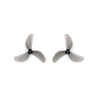 GEMFAN Prop Clear Gray Gemfan Ducted 1815 Tri-Blade 45mm Micro/Whoop Prop 8 Pack (1mm Shaft) - Choose Your Color