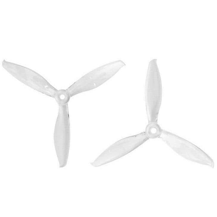 GEMFAN Prop Clear Gemfan Flash 5149 Tri-Blade 5" Prop 4 Pack - Choose Your Color