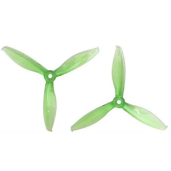 GEMFAN Prop Green Gemfan Flash 5149 Tri-Blade 5" Prop 4 Pack - Choose Your Color