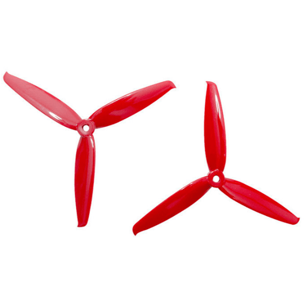 GEMFAN Prop Red Gemfan Flash 6042 Tri-Blade 6" Prop 4 Pack - Choose Your Color