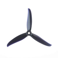 GEMFAN Prop Black Gemfan Hurricane 4937 Tri-Blade 5" Prop 4 Pack - Choose Color