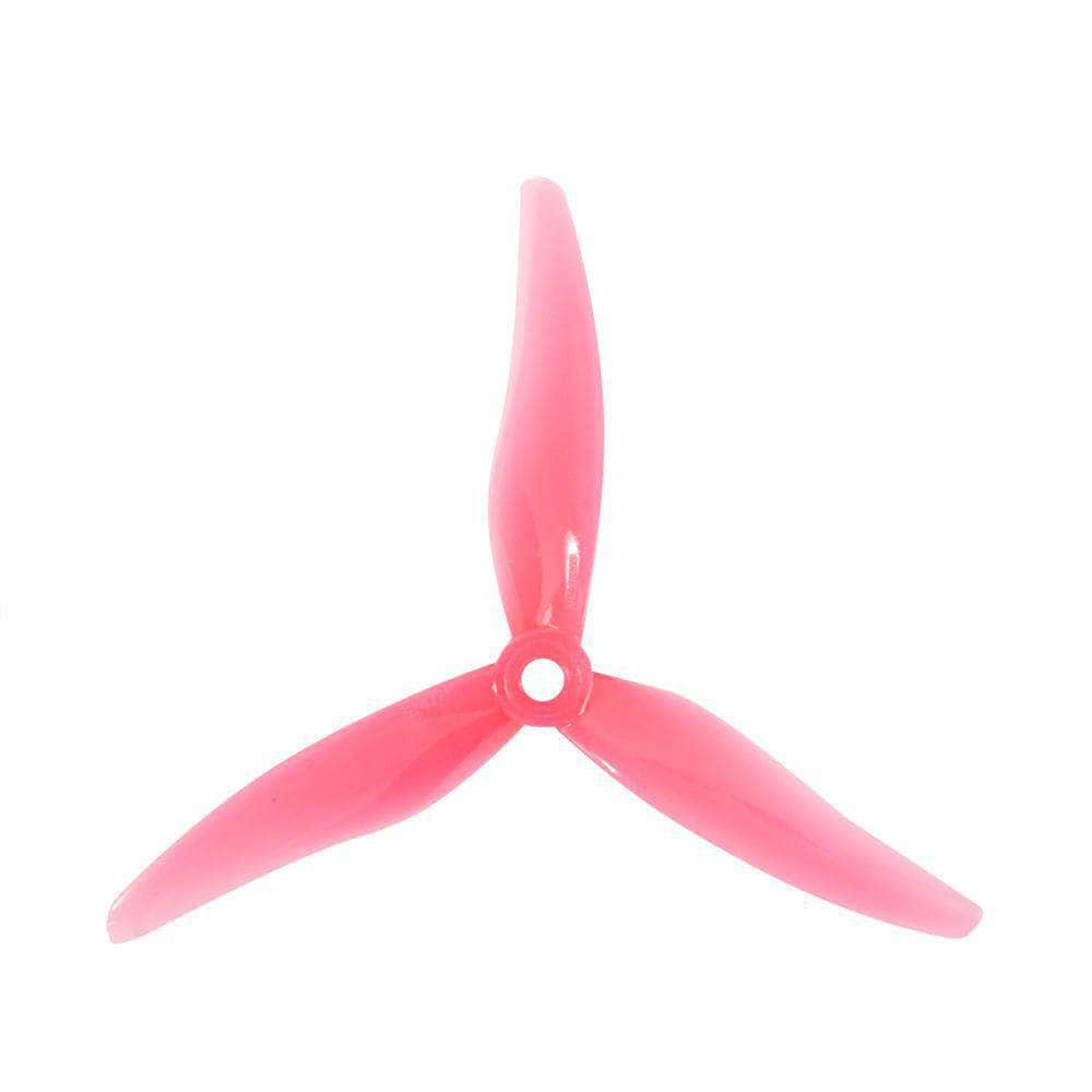GEMFAN Prop Pink Gemfan Hurricane 51477 Tri-Blade 5" Prop 4 Pack - Choose Your Color