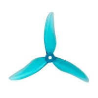 GEMFAN Prop Clear Blue Gemfan Hurricane 51499 Durable Tri-Blade 5" Prop 4 Pack - Choose Your Color