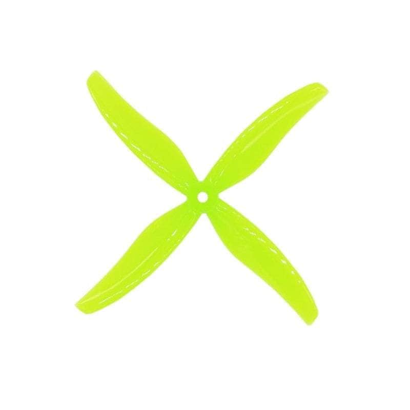 GEMFAN Prop Yellow Gemfan Hurricane 6038-4 Quad-Blade 6" Prop 4 Pack - Choose Your Color