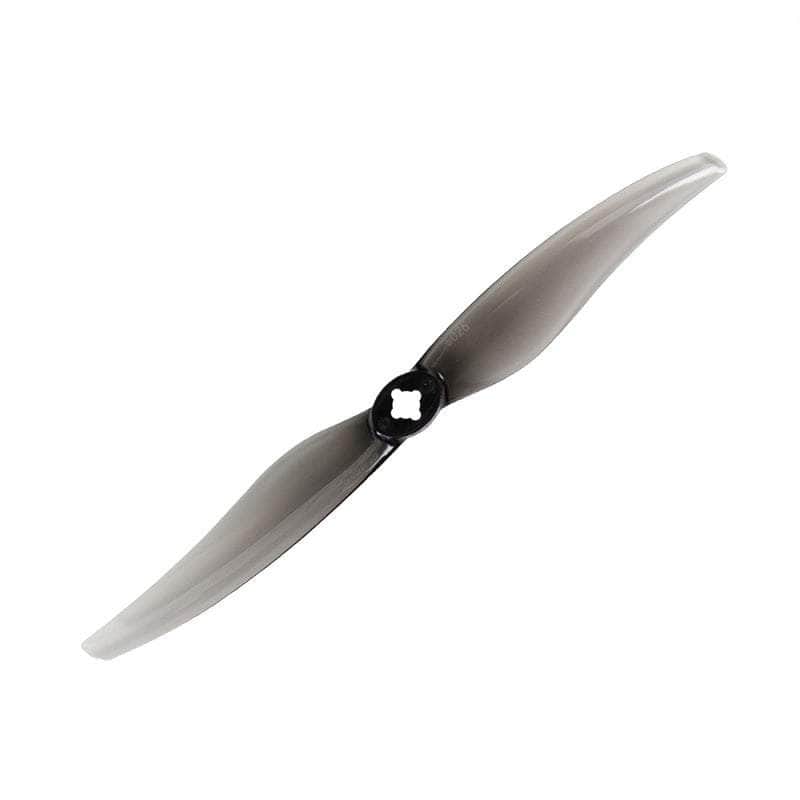 GEMFAN Prop Clear Gray Gemfan Hurricane LR 6026-2 Bi-Blade 6" Prop 4 Pack (5mm) - Choose Your Color